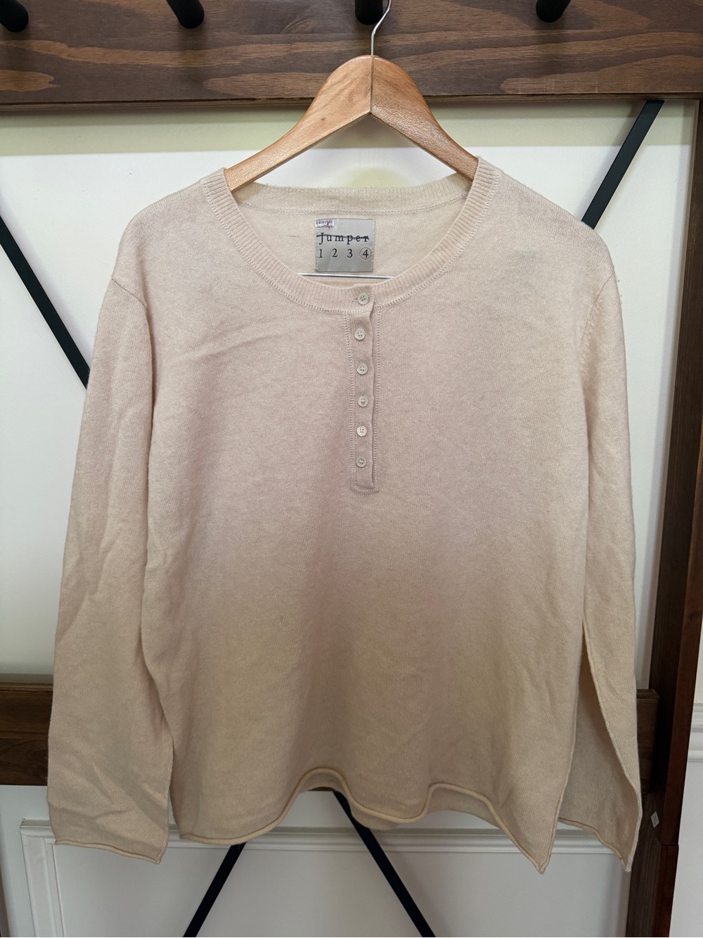 EUC size 4 Jumper 1234 cashmere sweater